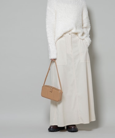 ソフトコーデュロイマキシスカート