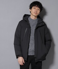 WEB限定》河田フェザーフードダウンジャケット｜ナノ・ユニバースの 