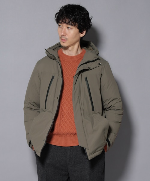 機能中綿ショートモッズコート（西川ダウン(R)ベスト付）｜ナノ