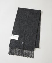 Barbour／BARBOUR PLAIN LAMBSWOOL SCARF