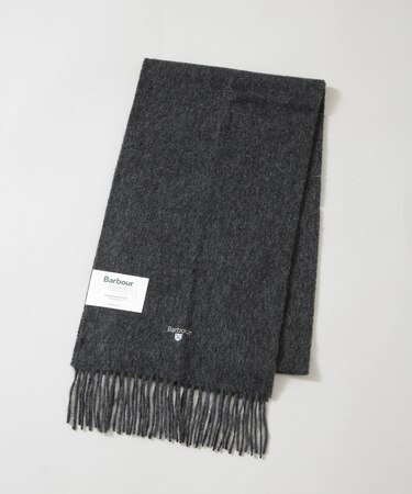 Barbour／BARBOUR PLAIN LAMBSWOOL SCARF