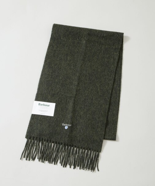 Barbour／BARBOUR PLAIN LAMBSWOOL SCARF
