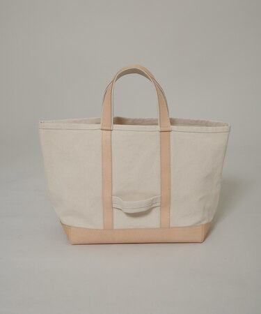 ｢NJ／CLUB｣ キャンバスレザートートバッグ