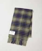 Barbour／BARBOUR TARTAN LAMBSWOOL SCARF