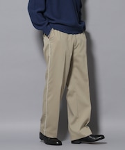 ウォーム側章ストレートスラックス