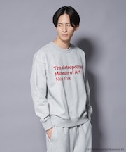 「The Met」 リーガルネーム刺繍 スウェット
