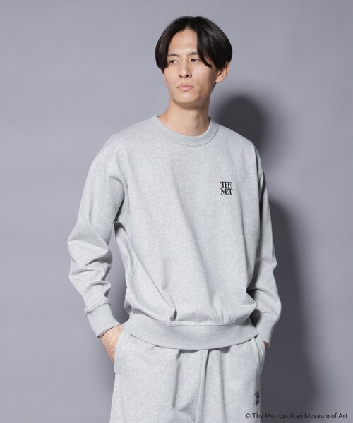 The Met」ロゴ×アーカイブロゴ刺繍スウェット(セットアップ可)｜ナノ
