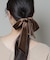 ベロアリボンヘアゴム