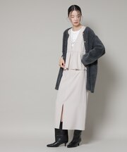 前後2wayフレア切り替えワンピース