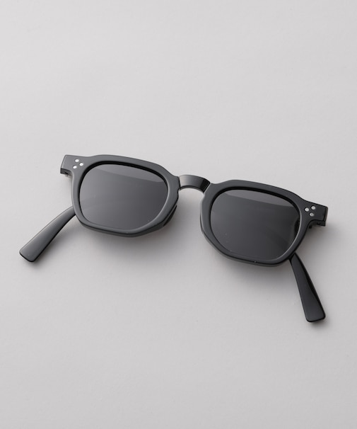 アイウェア／オクタゴン型 折り畳み式サングラス