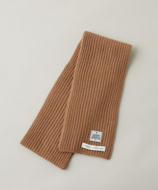 HAMILTON 10ANNIVERSARY WOOL ニットマフラー