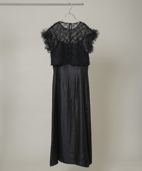 kaene ボリュームブラウスセットドレス 36 オケージョンドレス 結婚式 kaene / ボリューム ブラウス セット ドレス