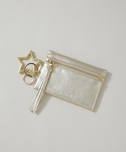 HASHIBAMI／カラビナキーリング ジップポーチ