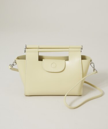 YAHKI／W FACE バーハンドルショルダーバッグ