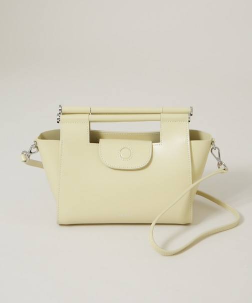 YAHKI／W FACE バーハンドルショルダーバッグ