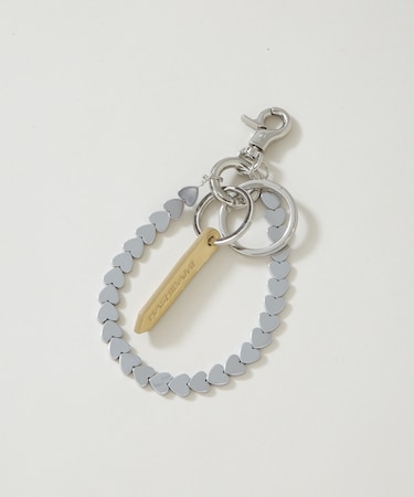 HASHIBAMI／ヘマタイト ハート スマホハンドストラップ