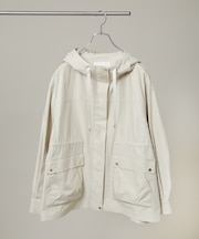 撥水フードブルゾン