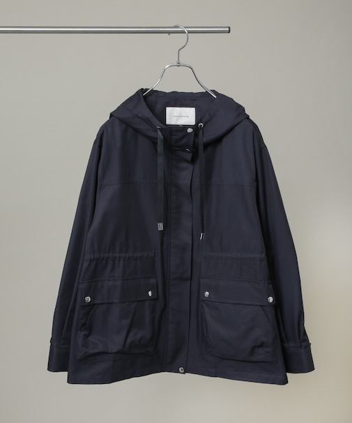 撥水フードブルゾン