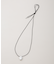 SOAC／Plump Drop Cord Necklace