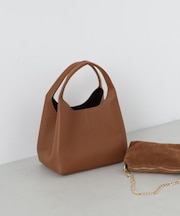 AULENTTI／レザーインポーチトート