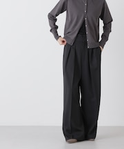 ハイウエストツータックワイドパンツ