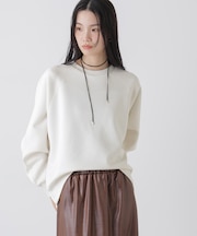 ソフトダンボールドルマンコクーンシルエットプルオーバー