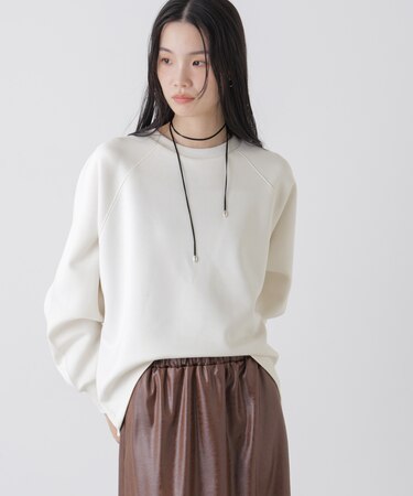 ソフトダンボールドルマンコクーンシルエットプルオーバー