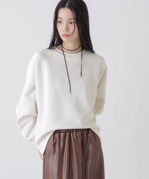 ソフトダンボールドルマンコクーンシルエットプルオーバー