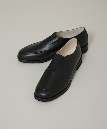 foot the coacher／ELASTIC MOCCASINS