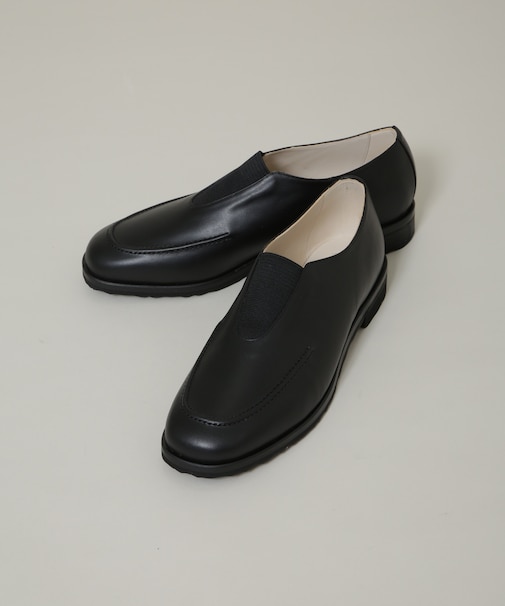 foot the coacher／ELASTIC MOCCASINS