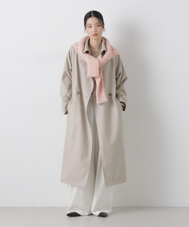 撥水＆花粉ガード トレンチコート