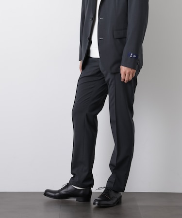 ｢DamerinoSelect｣JAPANfabricウールストレッチパンツ（セットアップ可）