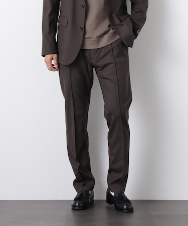 「DamerinoSelect」JAPANfabricウールストレッチパンツ(セットアップ可)