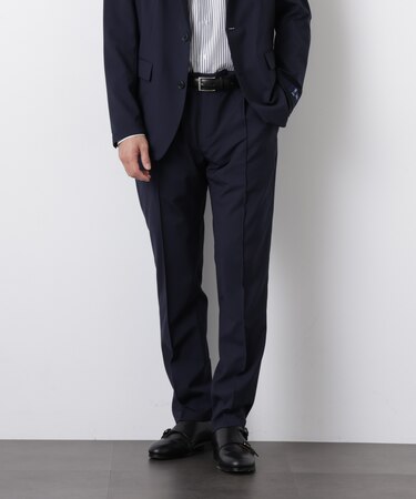 ｢DamerinoSelect｣JAPANfabricウールストレッチパンツ（セットアップ可）