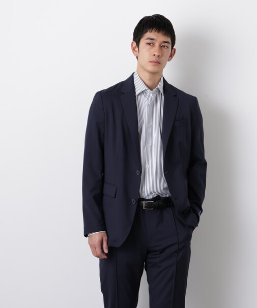 ｢DamerinoSelect｣JAPANfabricウールストレッチジャケット（セットアップ可）