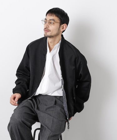 リバーシブル MA-1