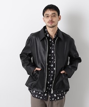 フェイクレザー「WARP PRINT」ライニング