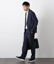 ポリエステルツイル セットアップ(洗濯機洗い可能)