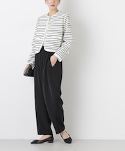 ダブルクロスイージーコクーンパンツ