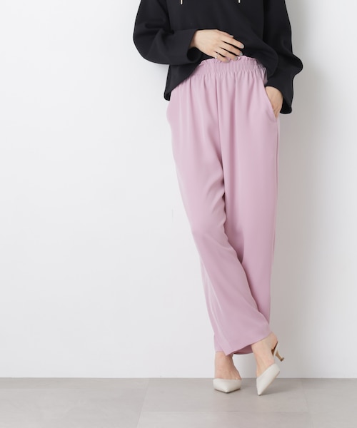 ダブルクロスイージーコクーンパンツ｜ナノ・ユニバースの通販｜&mall