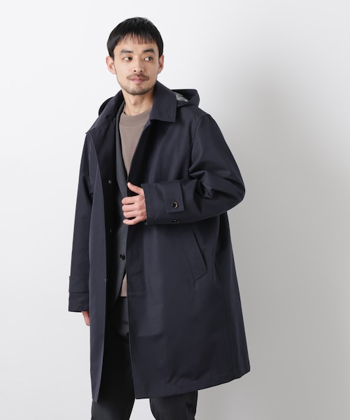 WEB限定》SUPER100'S メルトンチェスターコート｜ナノ・ユニバースの
