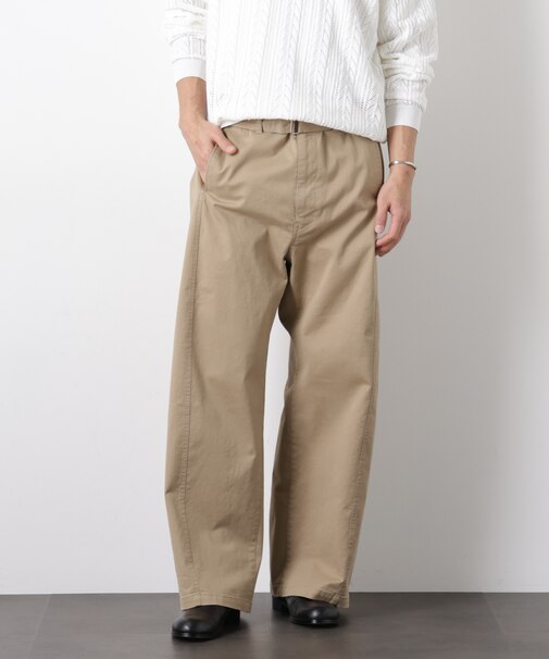 ｢ASSEMBLANC｣ベルテッド3Dパンツ