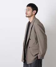 Reflax(R)オックスダブルブレストジャケット（セットアップ可）