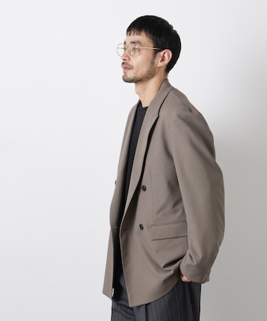 Reflax(R)オックスダブルブレストジャケット（セットアップ可）