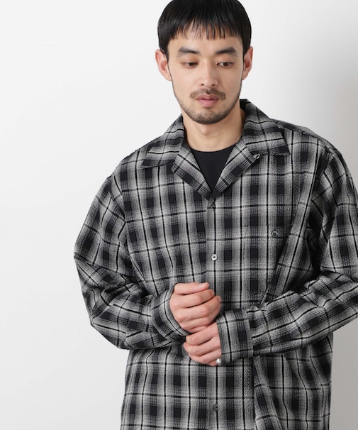 マイクロシアサッカーチェックシャツ