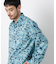 「EDITRIAL PRINT」アートフラワーシャツ