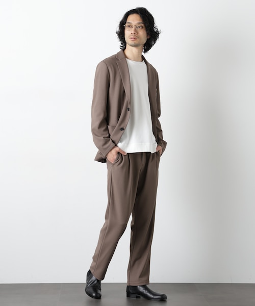 ボンディングカノコ セットアップ(手洗い可能)｜ナノ・ユニバースの