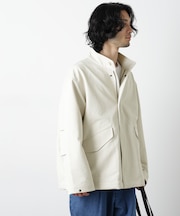 ドレープショートモッズブルゾン