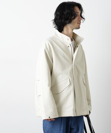 ドレープショートモッズブルゾン