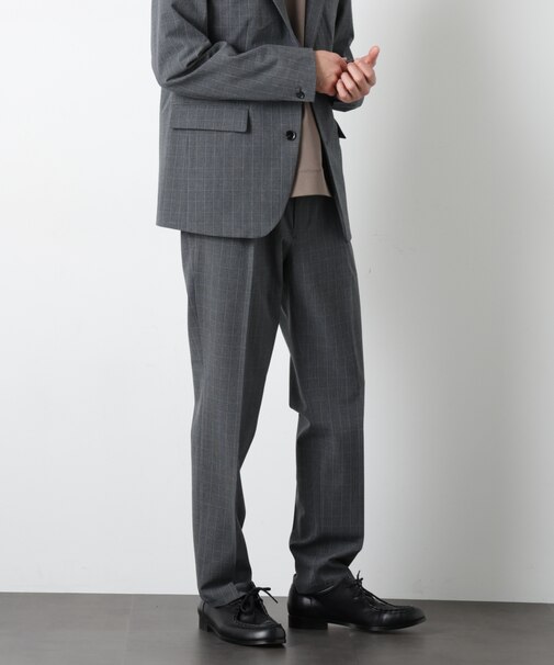 ALWAYS EASY ワンタックスラックス（セットアップ可）